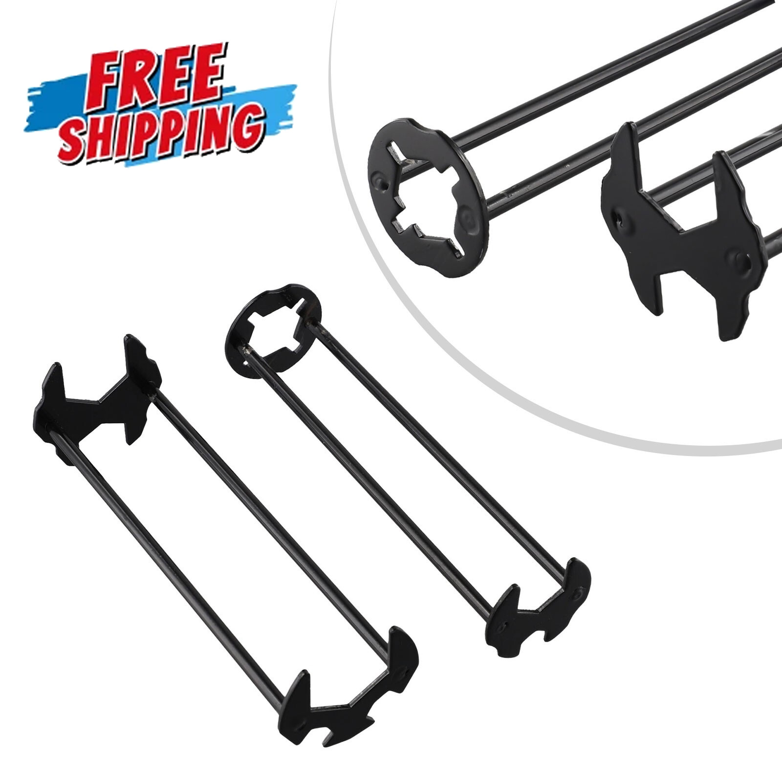 Multifunctional Sink Wrench Set, 2-Pack Basin and Faucet Wrench Tools//