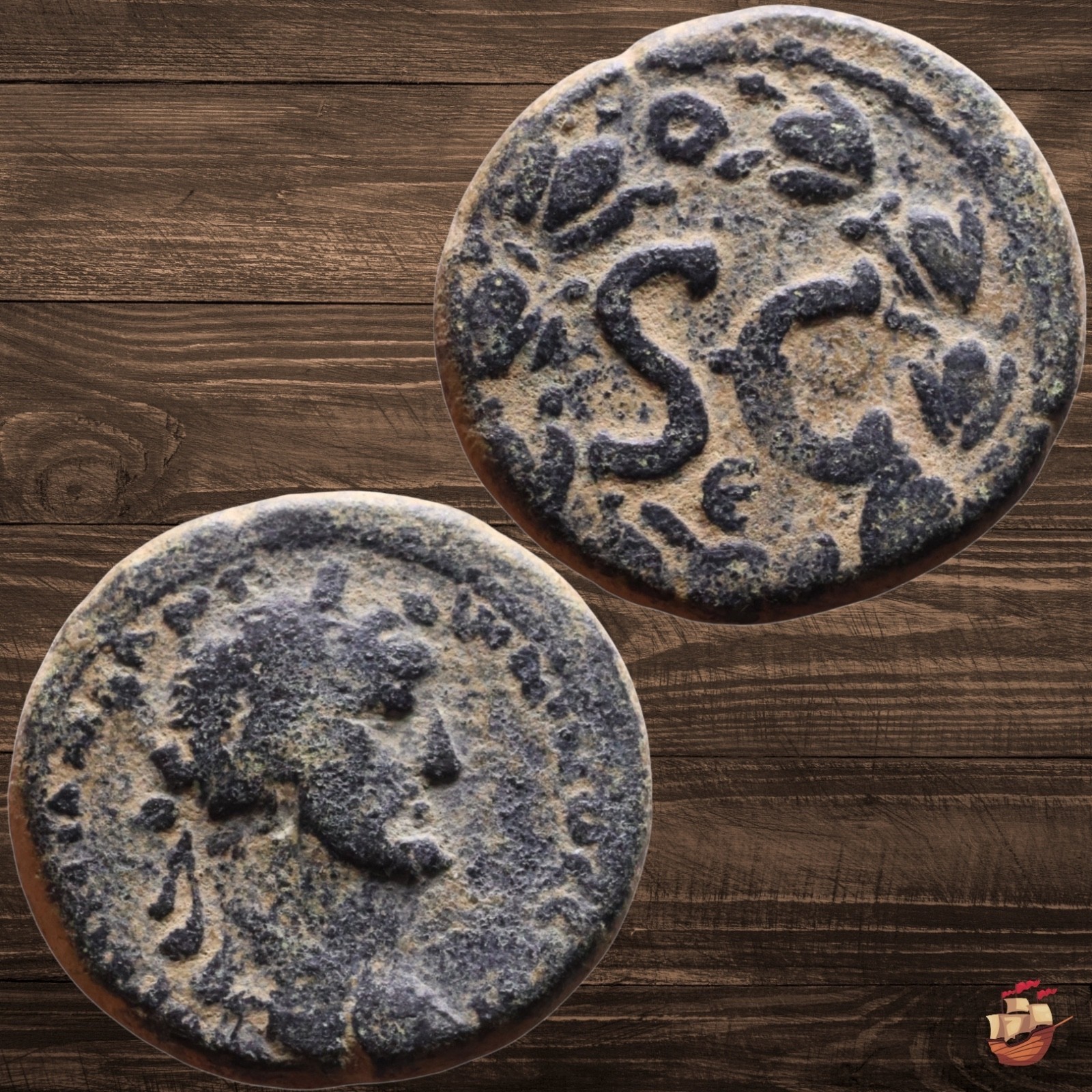 Roman Provincial coin - Seleucis and Pieria - Antoninus Pius (138-161) SC @u331