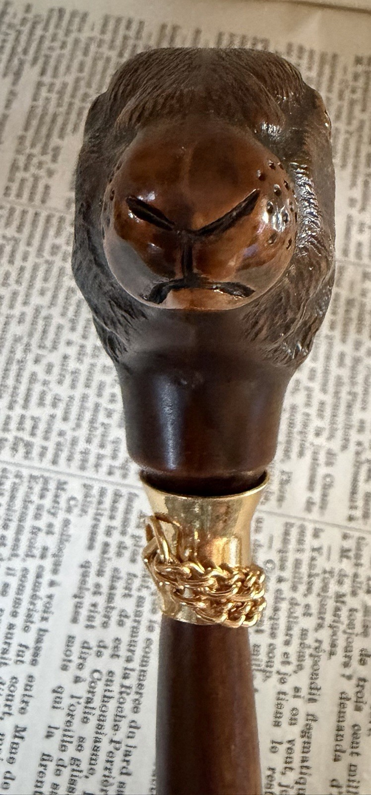 Concord Made in Italy Rabbit Head on Hardwood Shaft Shoe Horn