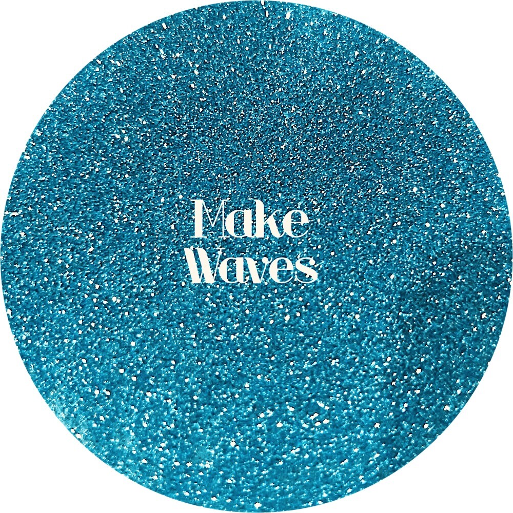 Premium Polyester Glitter - Blue Teal Metallic