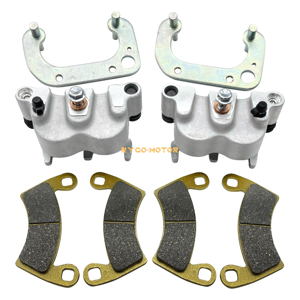 Front Brake Calipers & Pads for Polaris Ranger 500 570 700 Crew XP 2008-2022