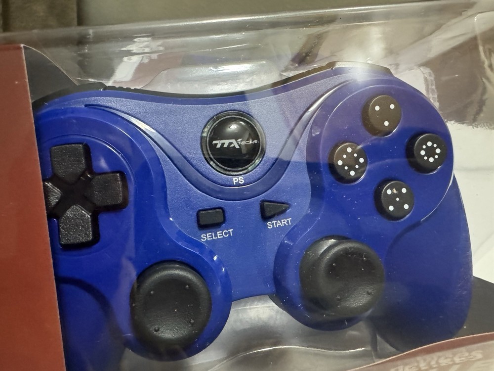 TTX Tech PS3 Wireless Controller Blue