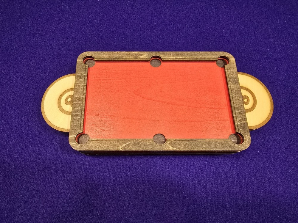 Pool Table Coaster Set