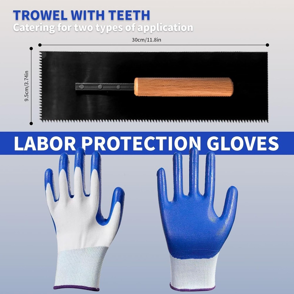 Self Leveling Cement Tool Kit, Upgrade Set