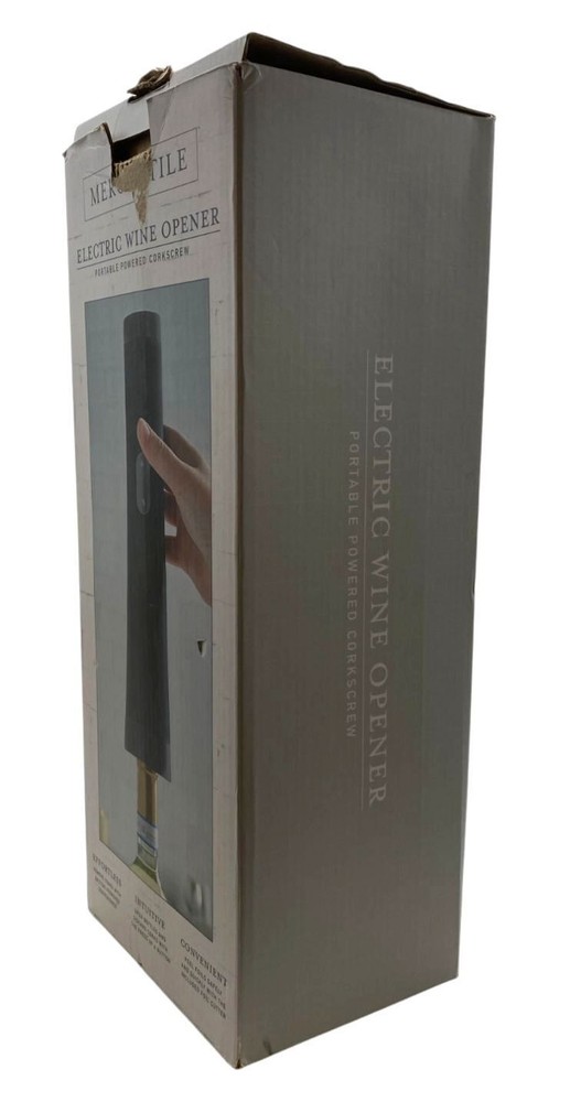 Studio Mercantile Black Automatic Wine Bottle Opener Set