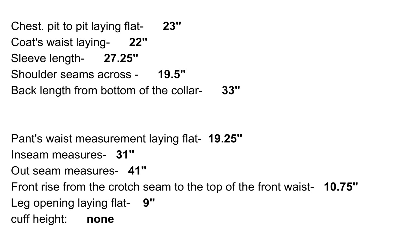 (2Pc Suit 46L 46 Long L) LAUREN RALPH LAUREN black Striped Slim Fit Suit 38x31