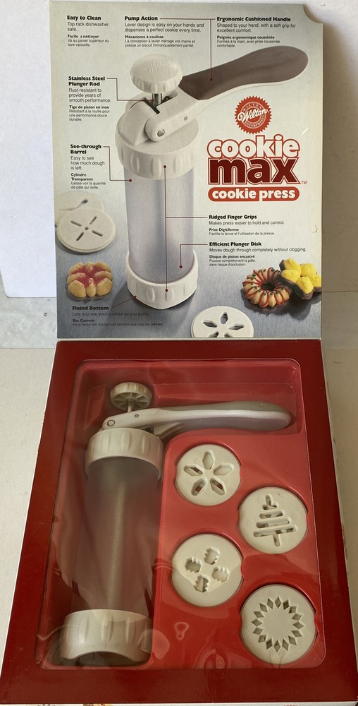 Wilton Cookie Max Cookie Press - COMPLETE