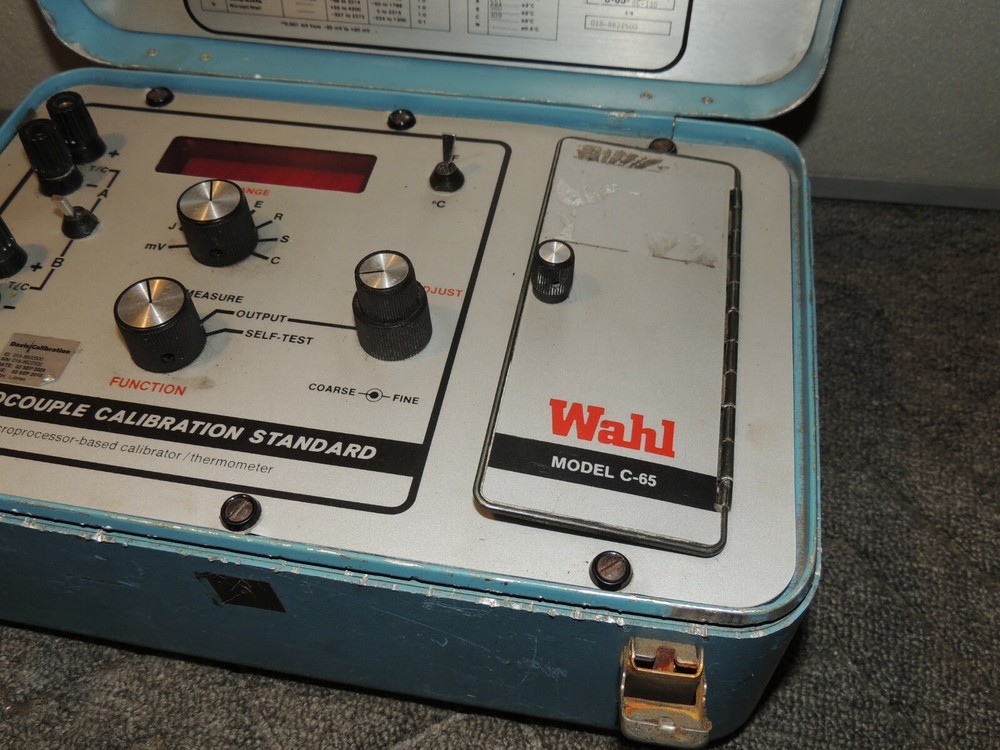Wahl Thermocouple Calibration Standard Model C-65