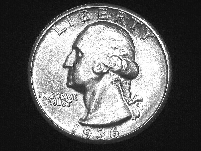 1936-S Washington Quarter --- Choice Uncirculated