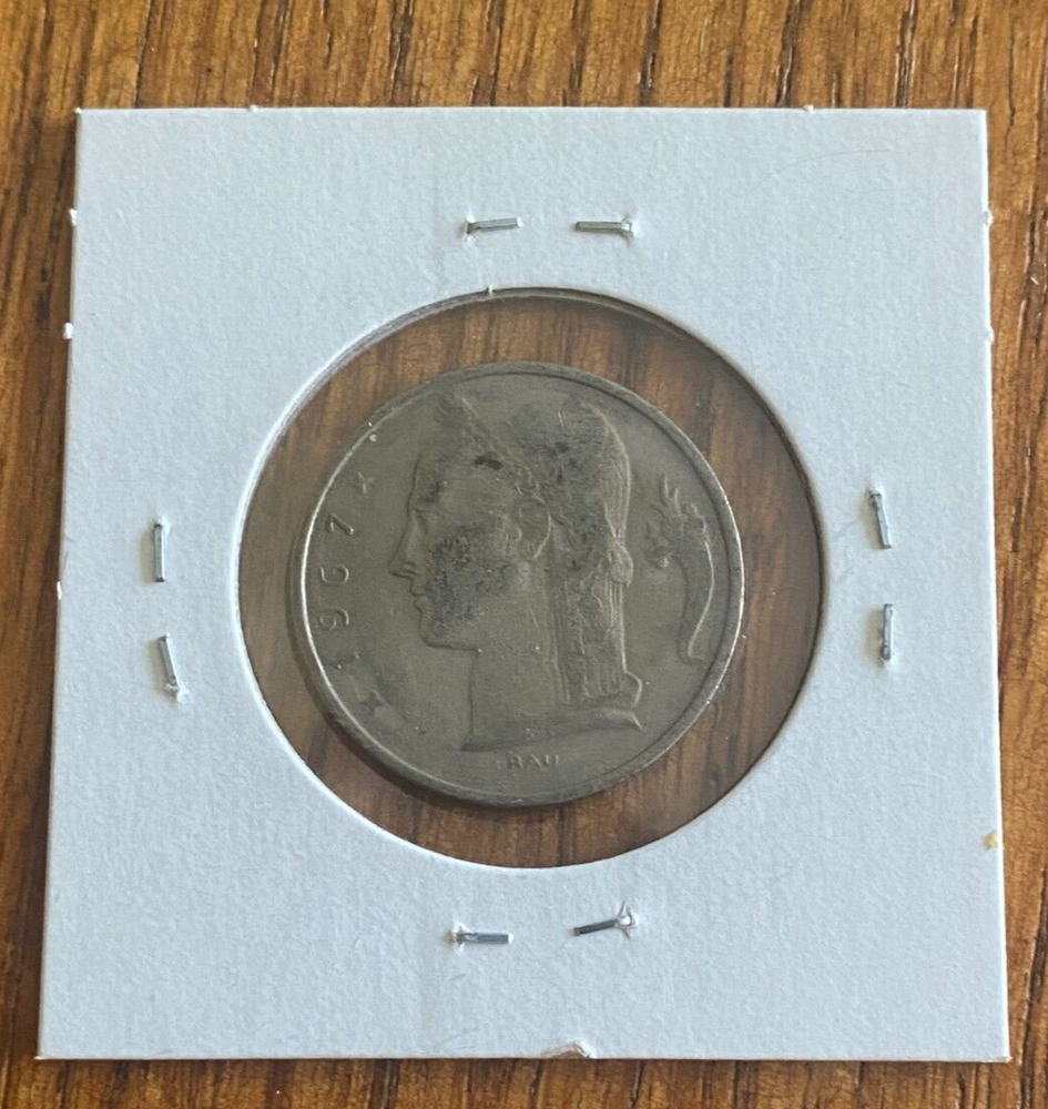1967 Belgium 5 Francs