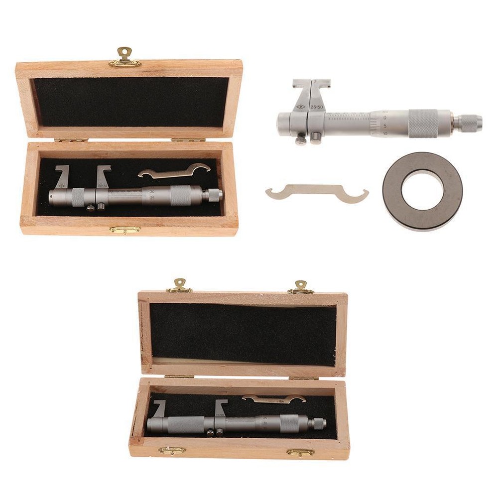 1-2inch INSIDE MICROMETER MIC CARBIDE MACHINIST TOOL