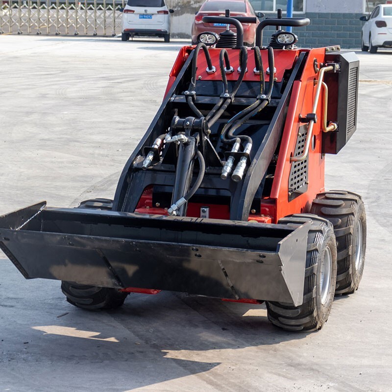 13.5HP Gas Engine Mini Wheel Skid Steer Loader, New