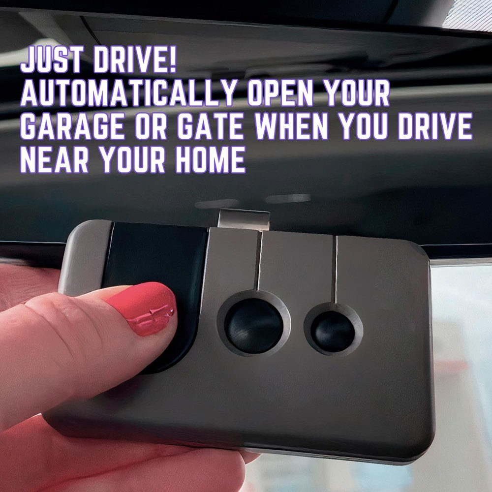 2-Pack Sears Craftsman 3-Button Garage Door Remote Control - Compatible with ...