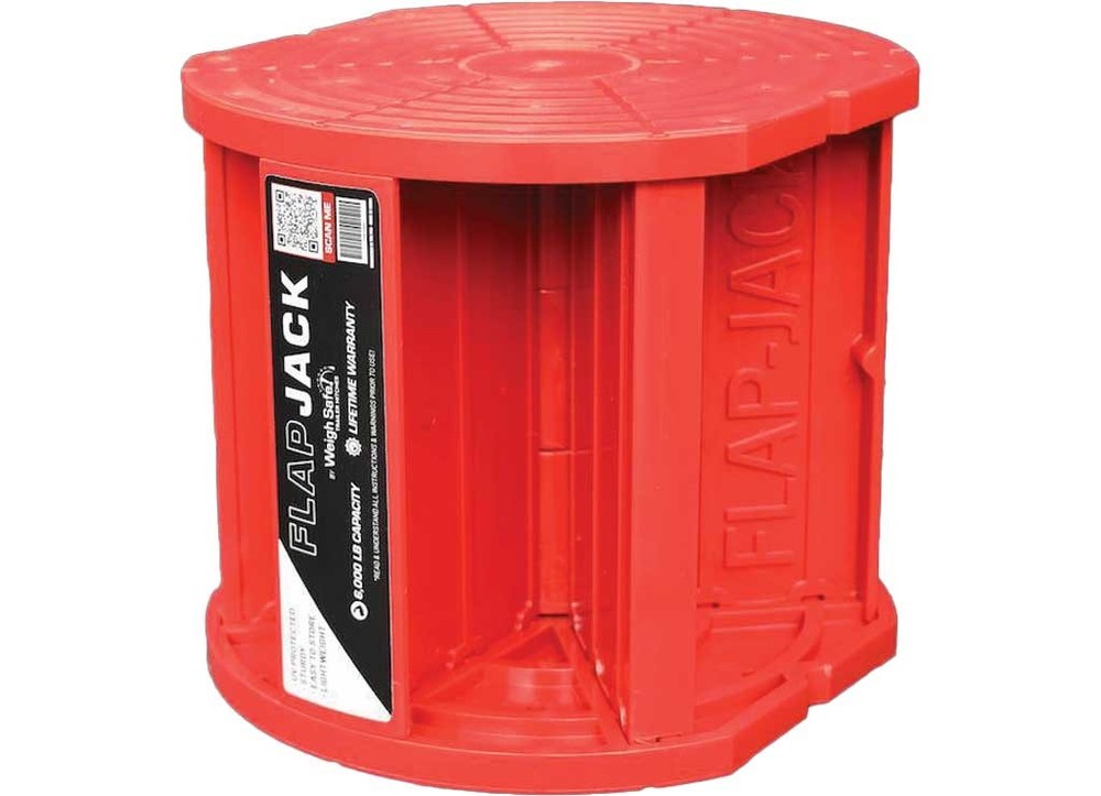 Weigh Safe WSFJ Flap Jack Stabilizing Block w/Bag Red