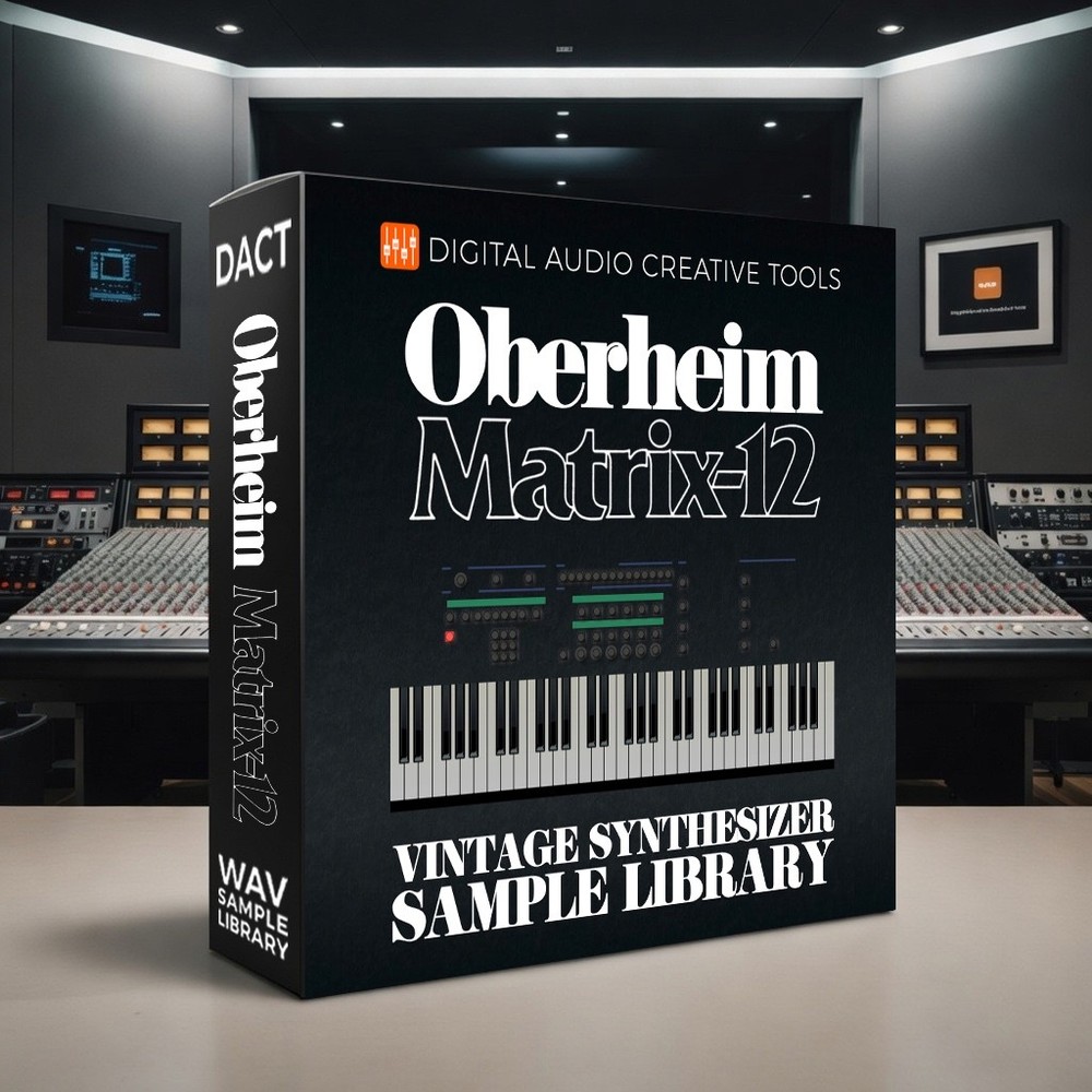 Oberheim Matrix-12 Synthesizer Sample Library