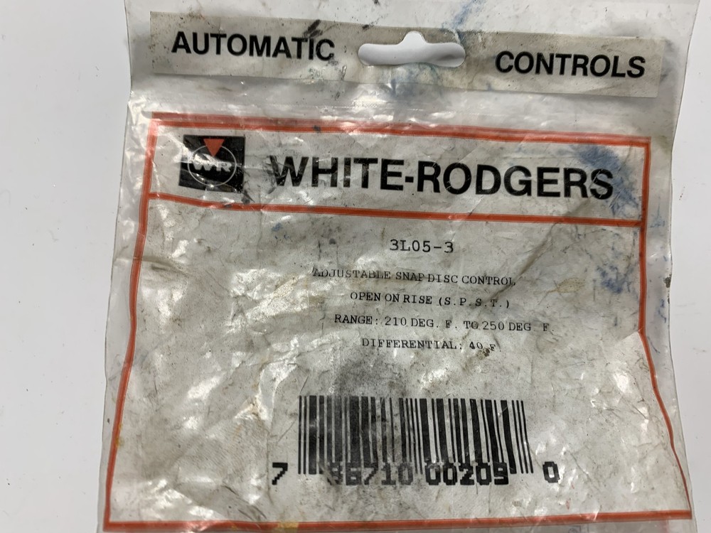 Emerson 3L05-3 Adjustable Snap Disc Control