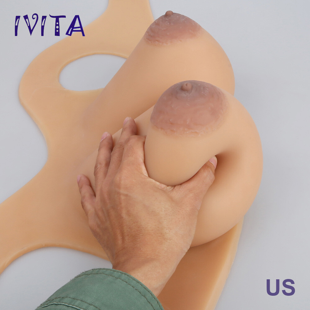 Crossdresser GG Cup Large Areola Full Silicone Breast Forms Artificial Boobs