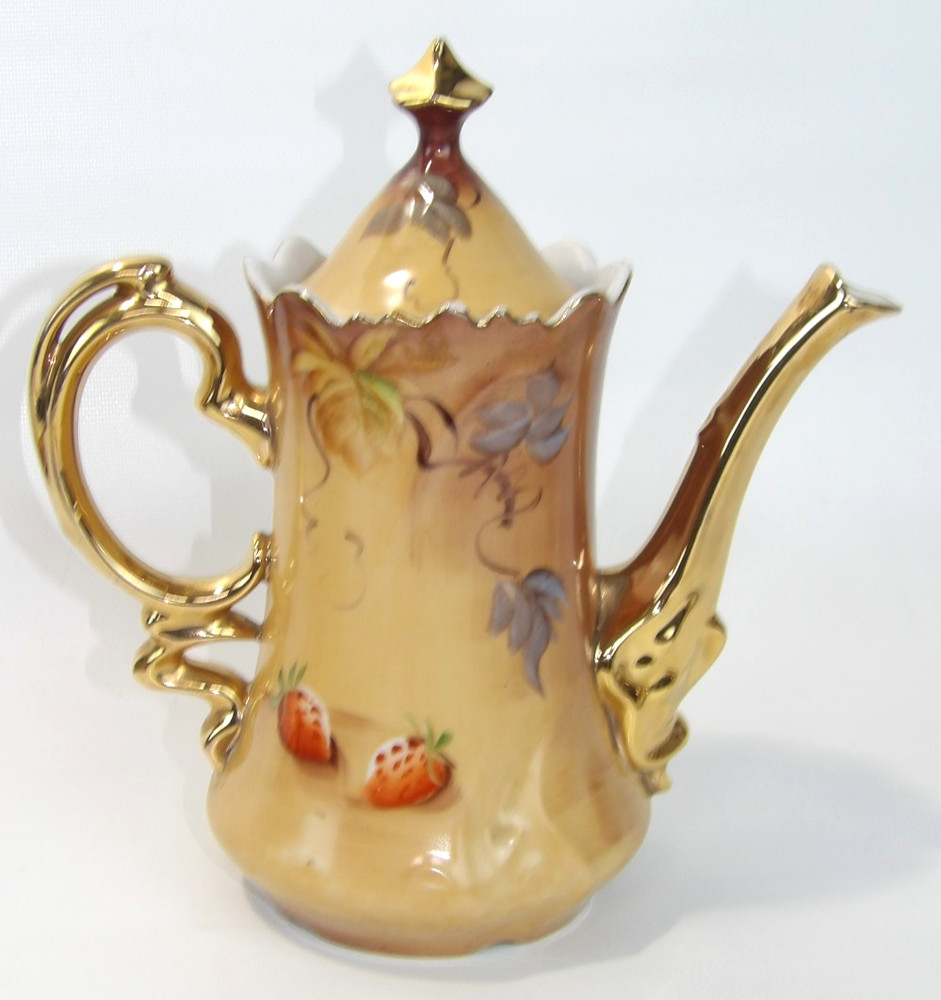 Vintage Lefton Heritage Fruit 8 Piece Assorted Serving Set