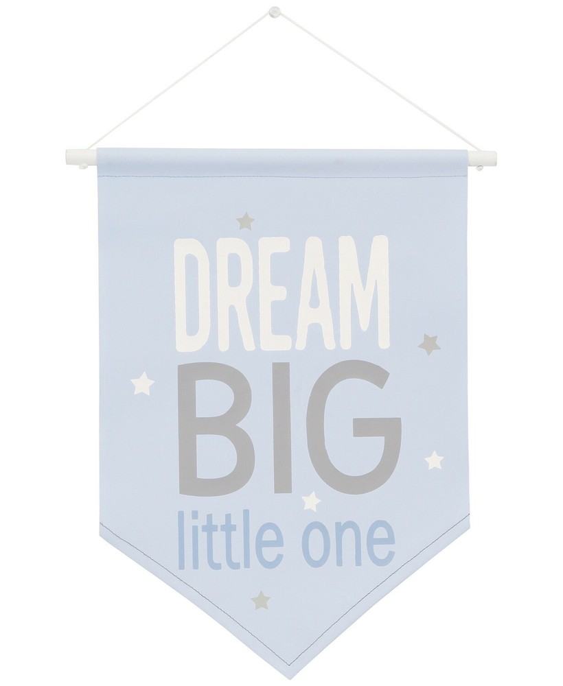 NoJo Geometric Diamond Elephant 8-Piece Crib Bedding Set - Blue