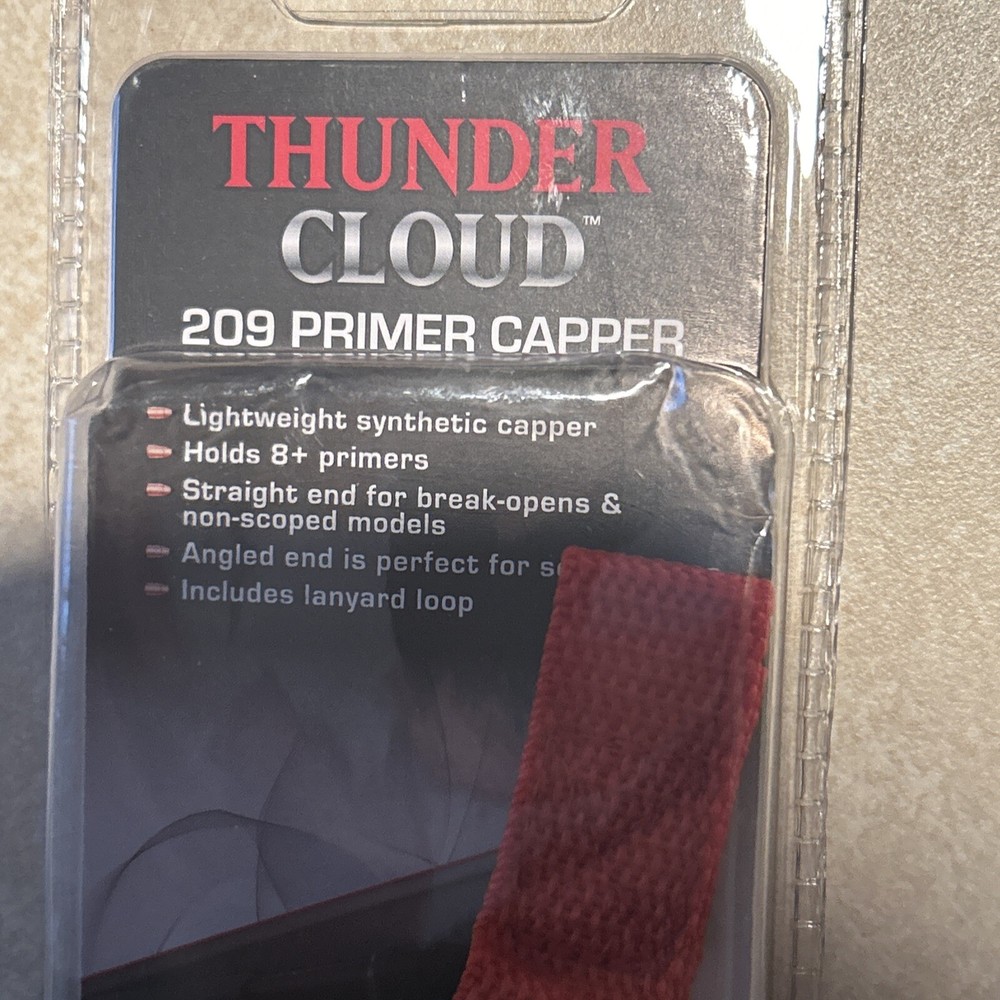 209 Primer Capper Muzzleloader ThunderCloud™ Allen™ Holds 8+Primers Deer Hunting