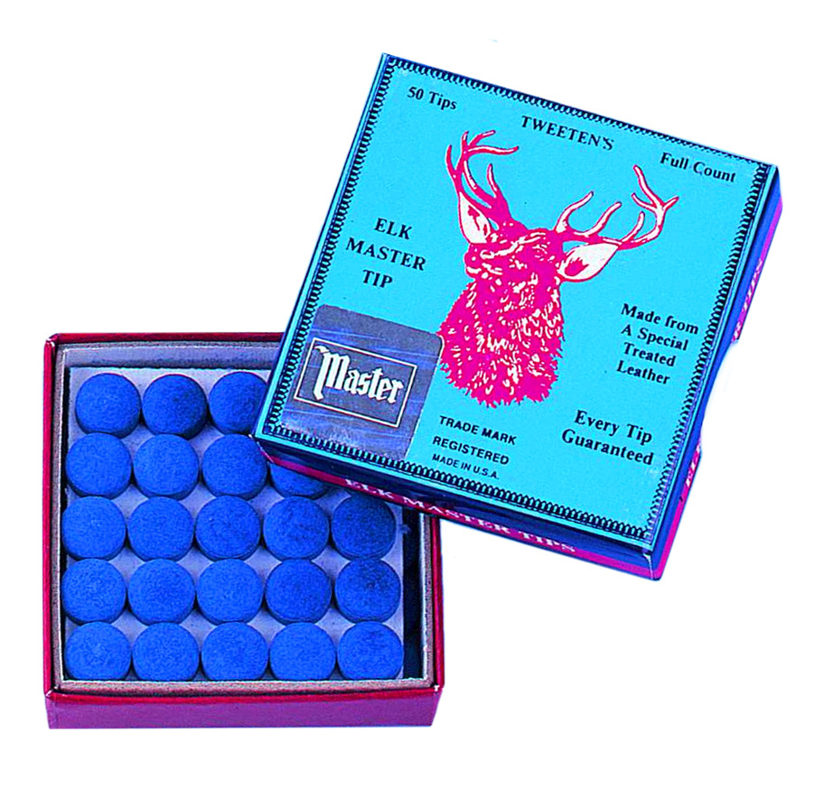 ELK MASTER TEN TIPS 14MM "SOFT" CUE TIPS