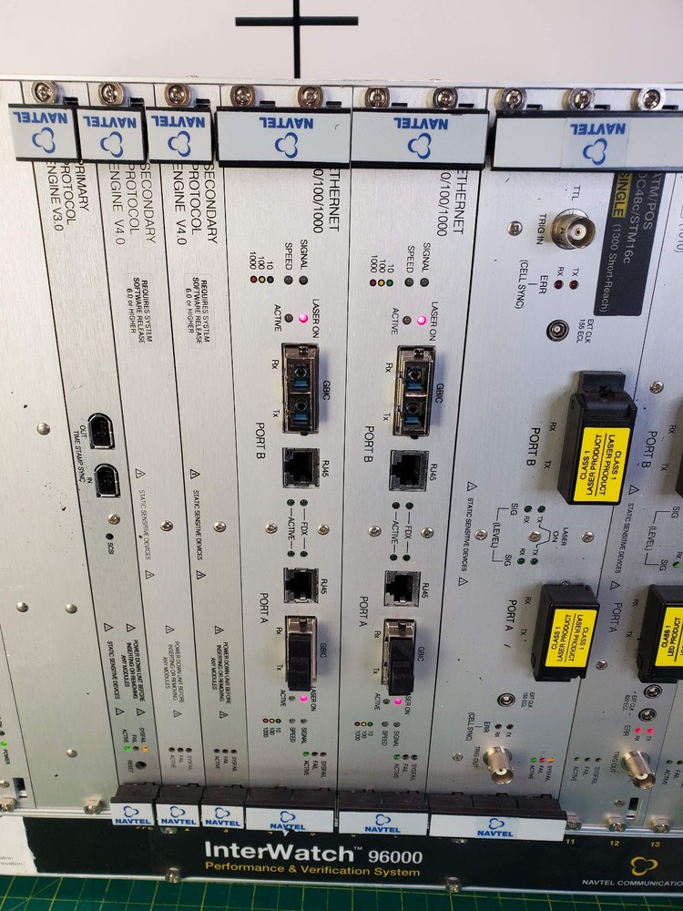Navtel Interwatch 96000 Performance & Verification System w/ Modules