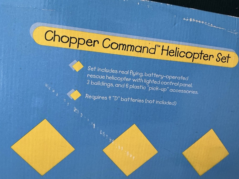 KOOL TOYZ Chopper Command Helicopter Set VertiBird 2000