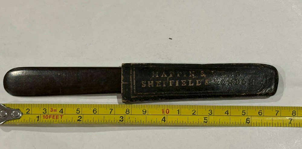 RARE MAPPIN & WEBB INK SCRAPER ERASER TOOL WITH PART CASE