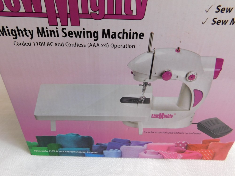 E5 - Sew Mighty Mini Sewing Machine NIB