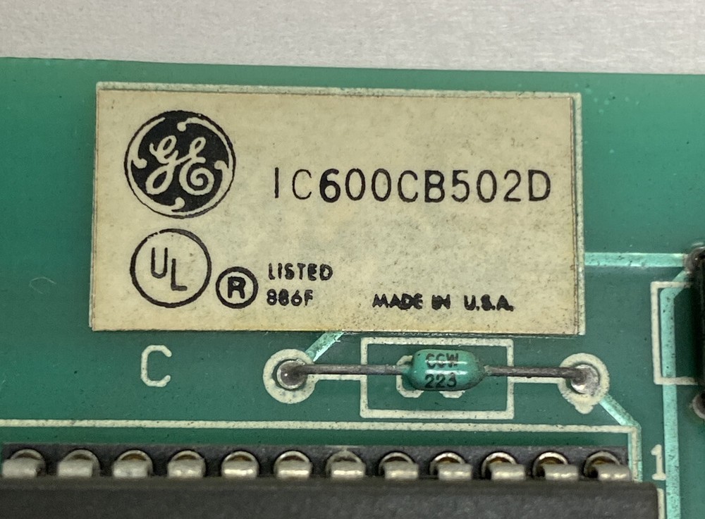 GE,IC600CB502D,Expanded Logic Control Board