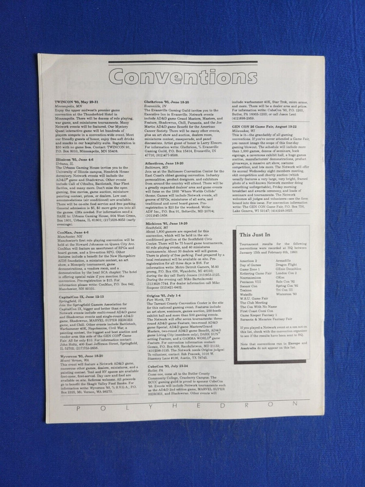 Polyhedron Magazine # 83 - RPGA