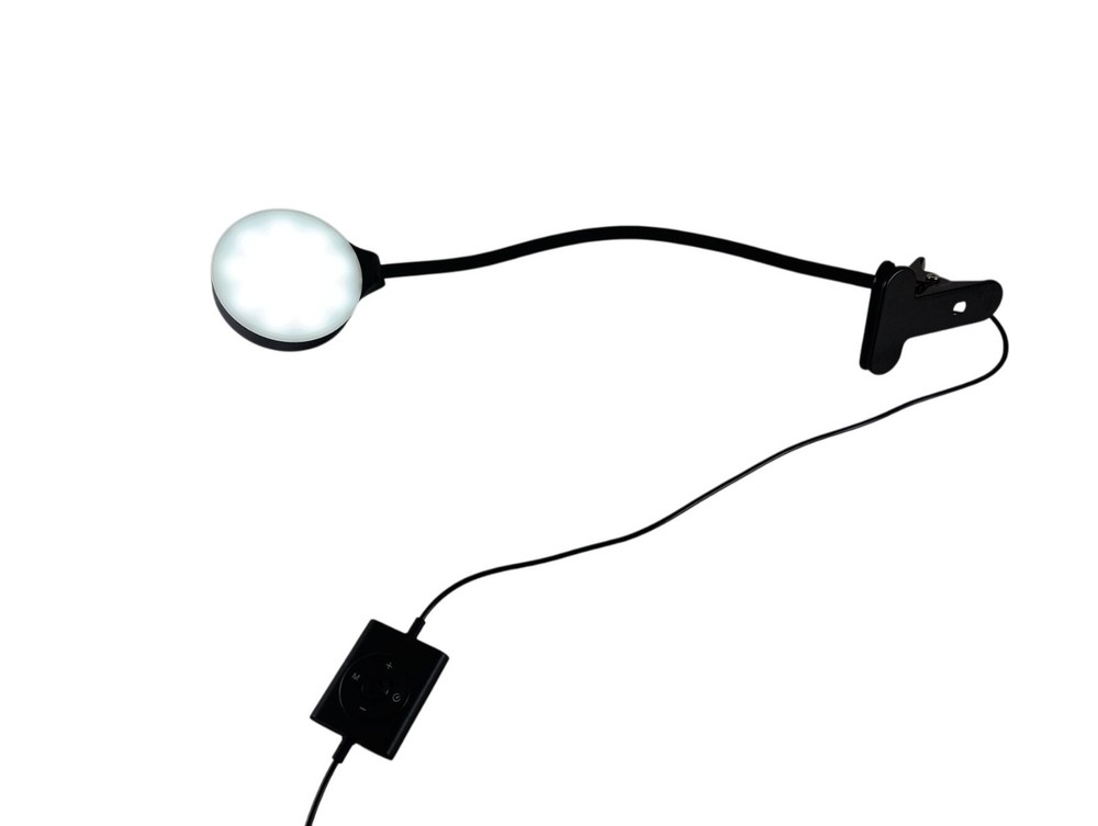Glocusent Multi-Purpose Clip-On Light For Headboard & Computer