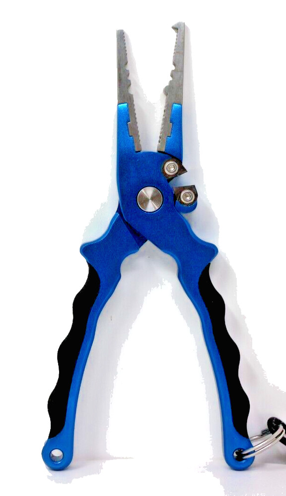 Hansom Tackle split Ring Pliers SR-6T Blue Color