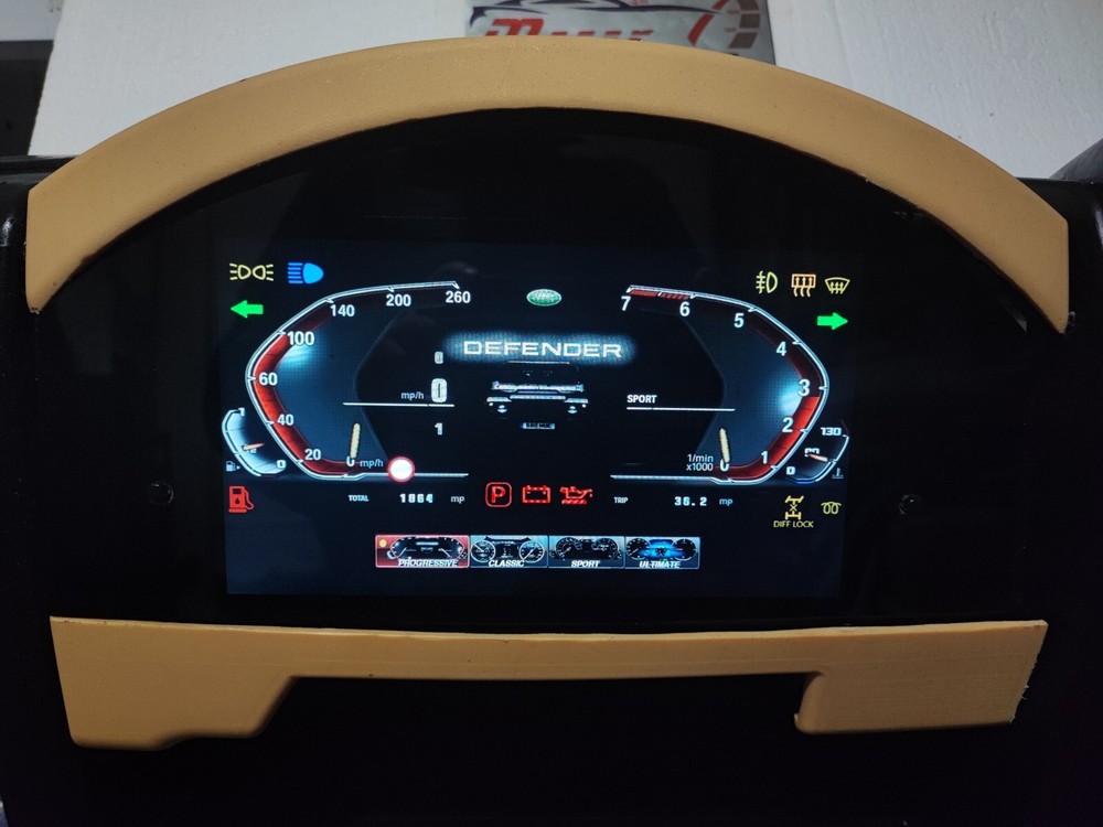 LAND ROVER DEFENDER DIGITAL DASHBOARD LUXURY