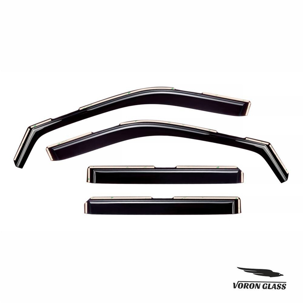 Rain Guards Vent Visors Shade for 2011-2019 Ford Explorer SHATTERPROOF