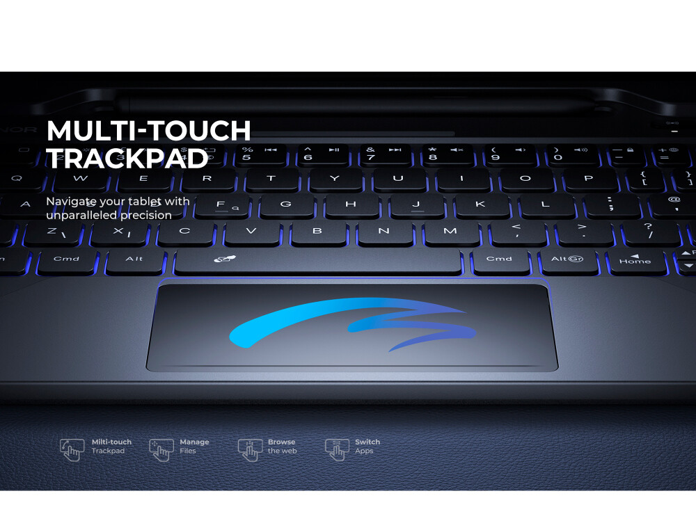 Dexnor Keyboard Case for Samsung Galaxy Tab S6 Lite 10.4 Inch with S Pen Holder