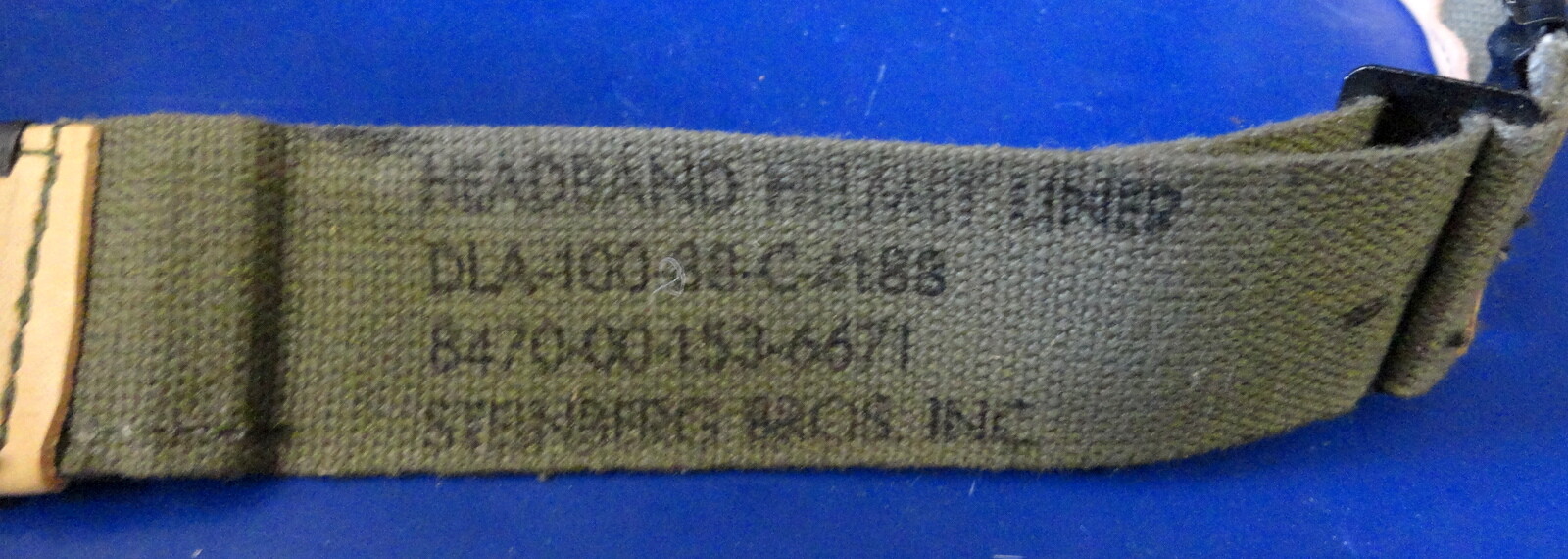 GENUINE US ISSUE M-1 HELMET LEATHER SWEATBAND