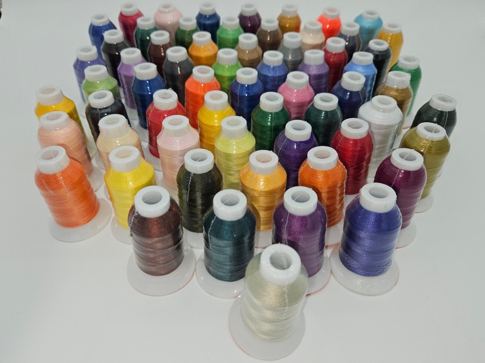 Doublelin Polyester Embroidery Thread, 120D/2, 40 wt, Hight Strength Thread