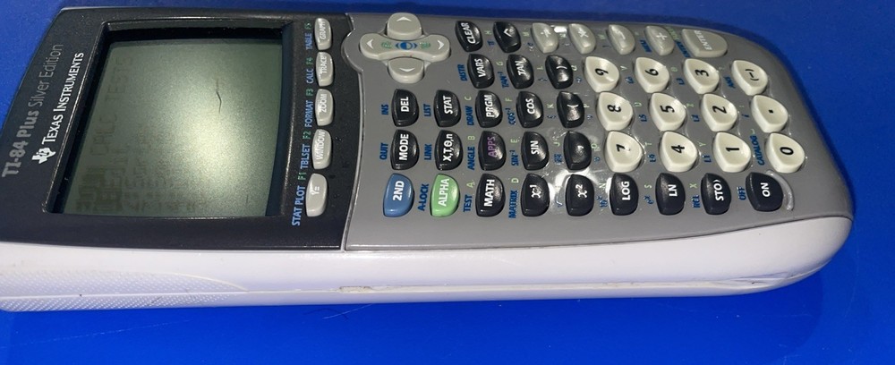 Texas Instruments TI-84 Plus Silver Edition Graphing Calculator Only - Tested