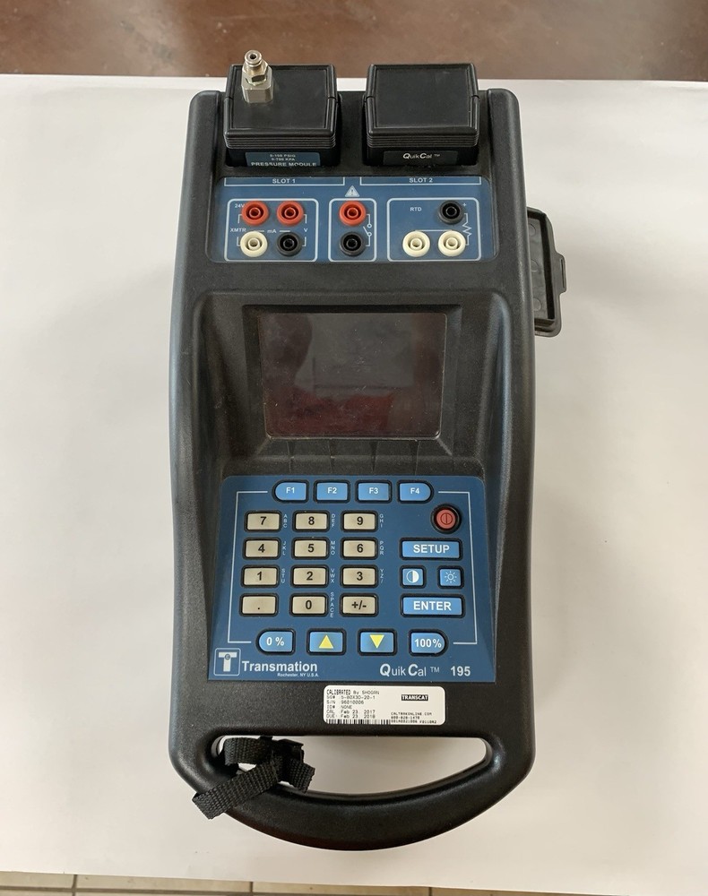 Transmation Quik Cal 195 Multifunction & Pressure Calibrator