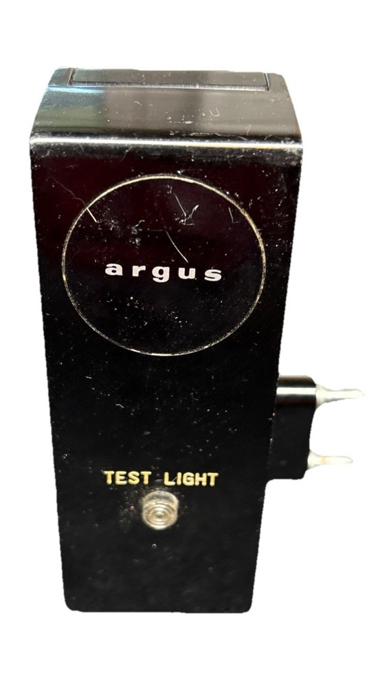Argus Folding Flash with Test Light (Untested) Vintage