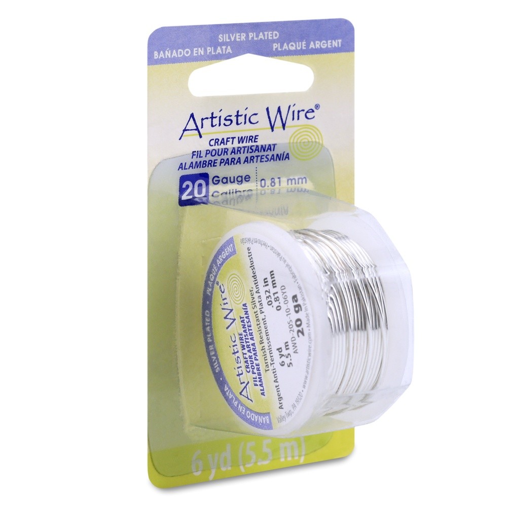 Artistic Wire Silver - 20 Gauge, 6yd