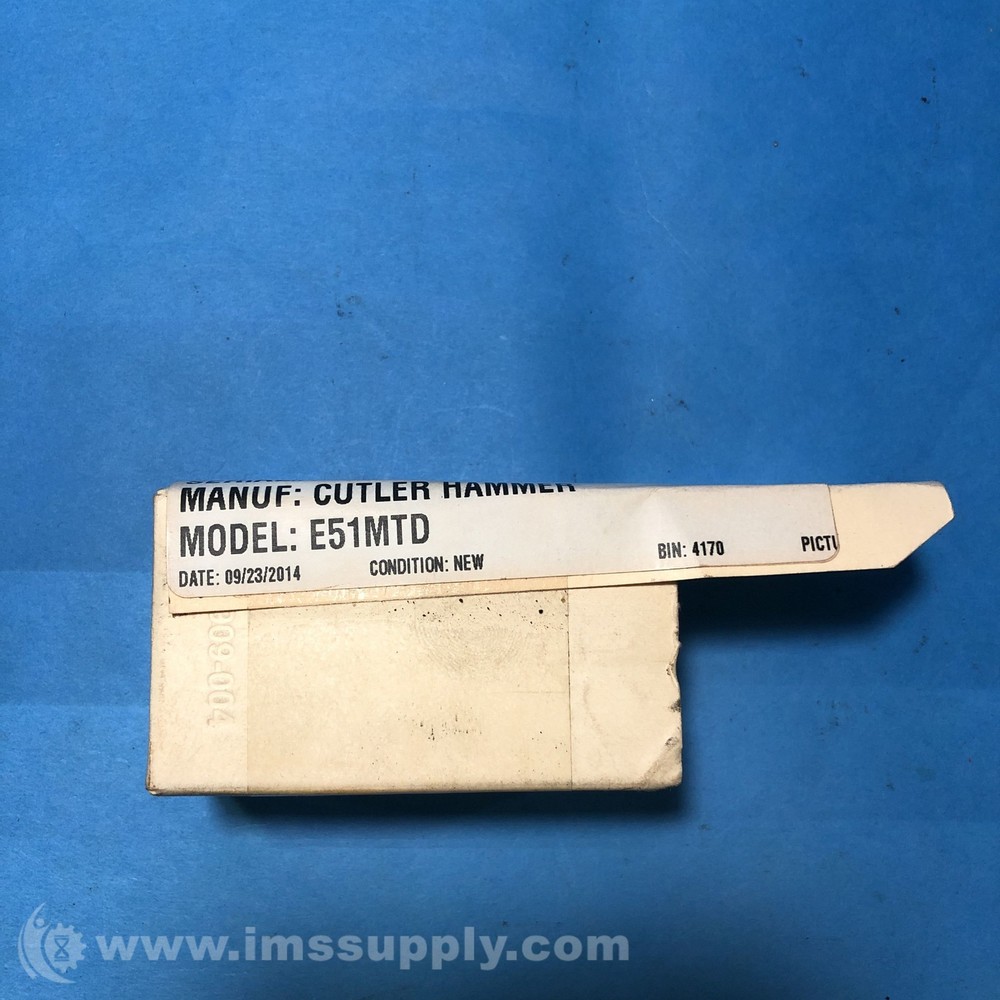 Cutler Hammer E51MTD Off Delay Module FNOB