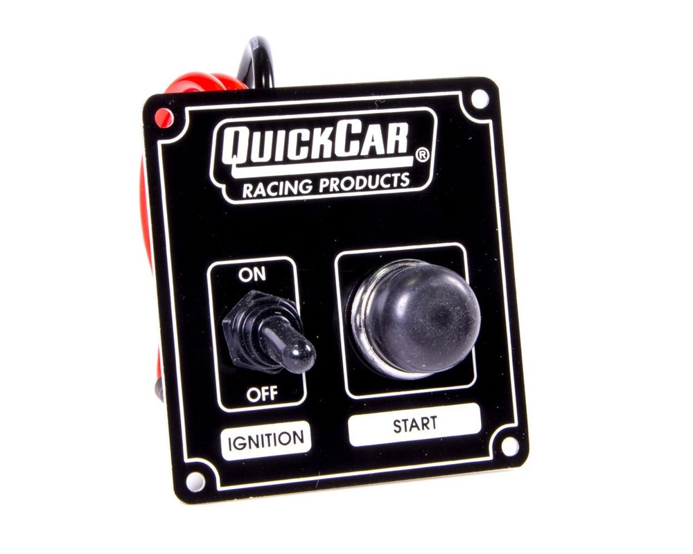 QuickCar Ignition Panel Black 50-802