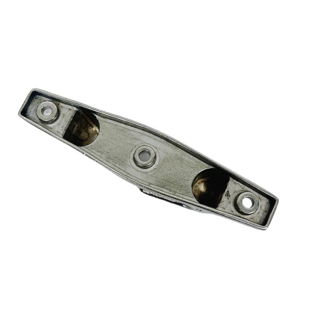 4-1/2" Stainless Steel Boat Angled Right Deck Dock Mooring Rope Cleat Chock 2 Pc