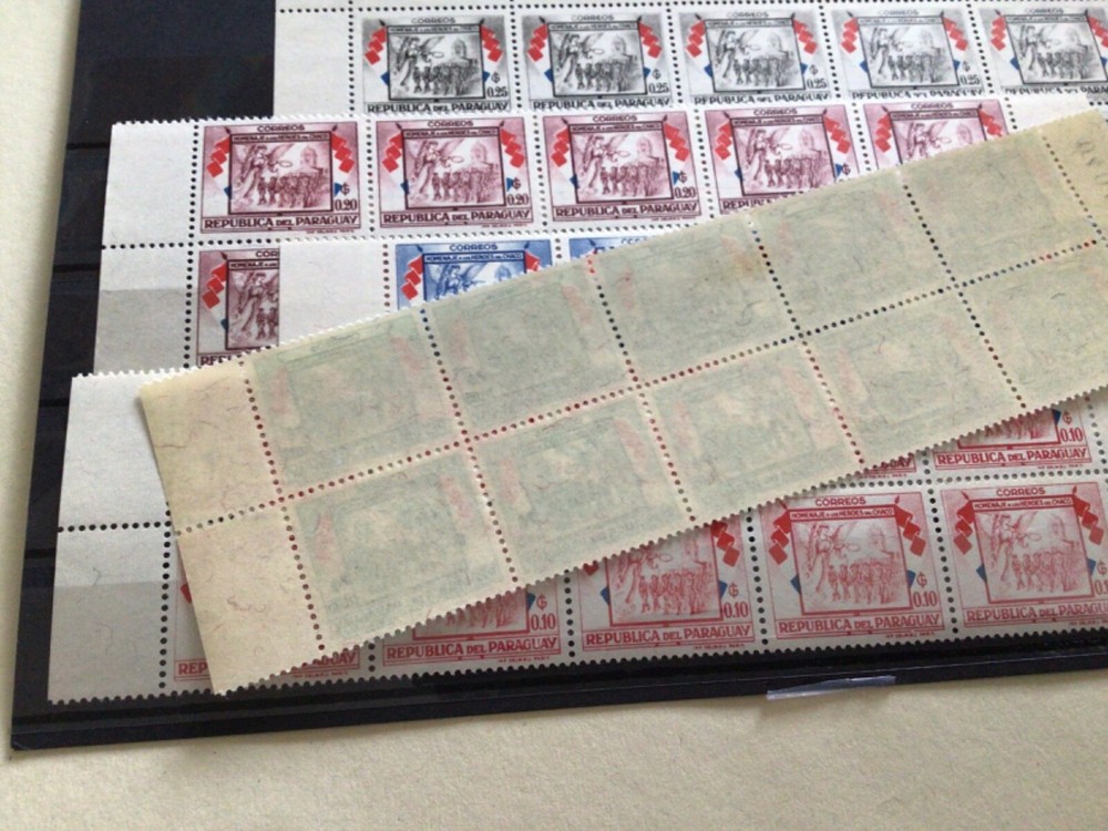 Paraguay mint never hinged stamps A16411