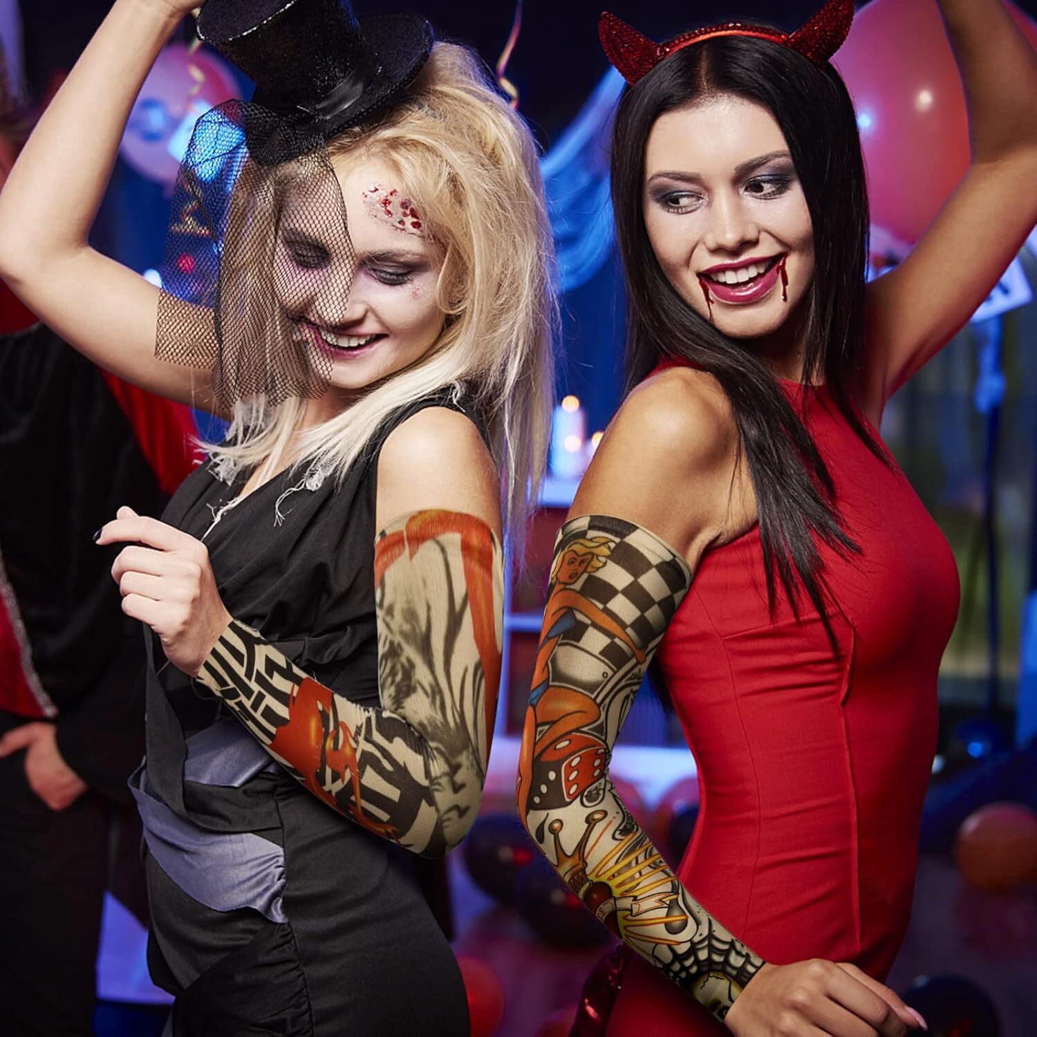 10PCS Tattoo Cooling Arm Sleeves Cover Outdoor Sport Summer UV Sun Protection US