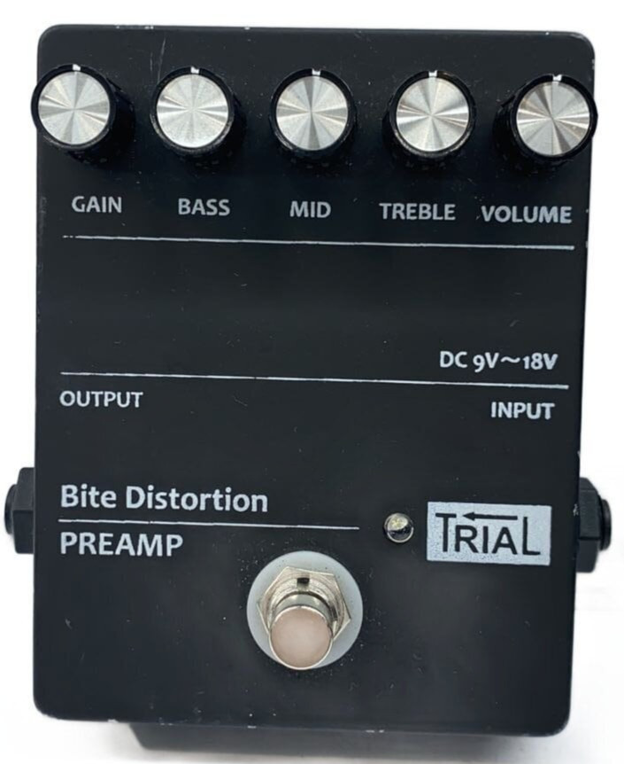 Trial Bite Distortion Preamp Guitar Effect Pedal
