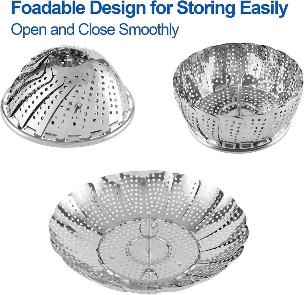 Expandable Vegetable Steamer Basket