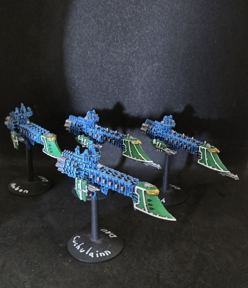 Painted Battlefleet Gothic Complete Imperial Army Fleet OOP Games Workshop